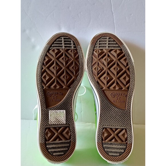 Converse All Star Shoes Women’s 7 Men's 5 Green Low Top - Picture 9 of 10